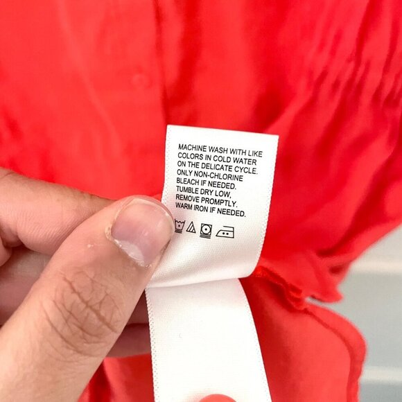 Darling Society Coffee Short Sleeve Dress Poppy Size M - Picture 5 of 6